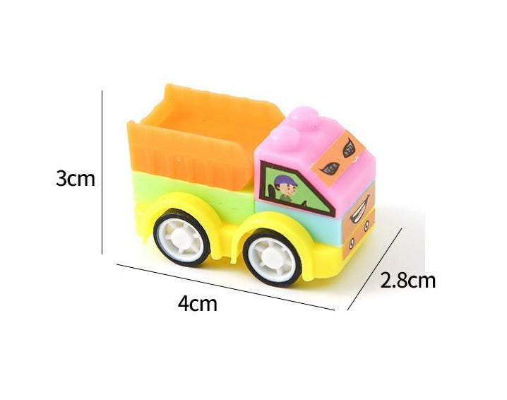 24pcs Kids Mini Assembly Building Blocks Car Toys