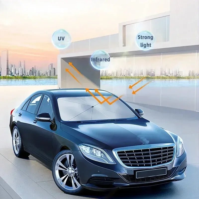 Car Interior Windshield Sun Protection Umbrella - itzy bitsy