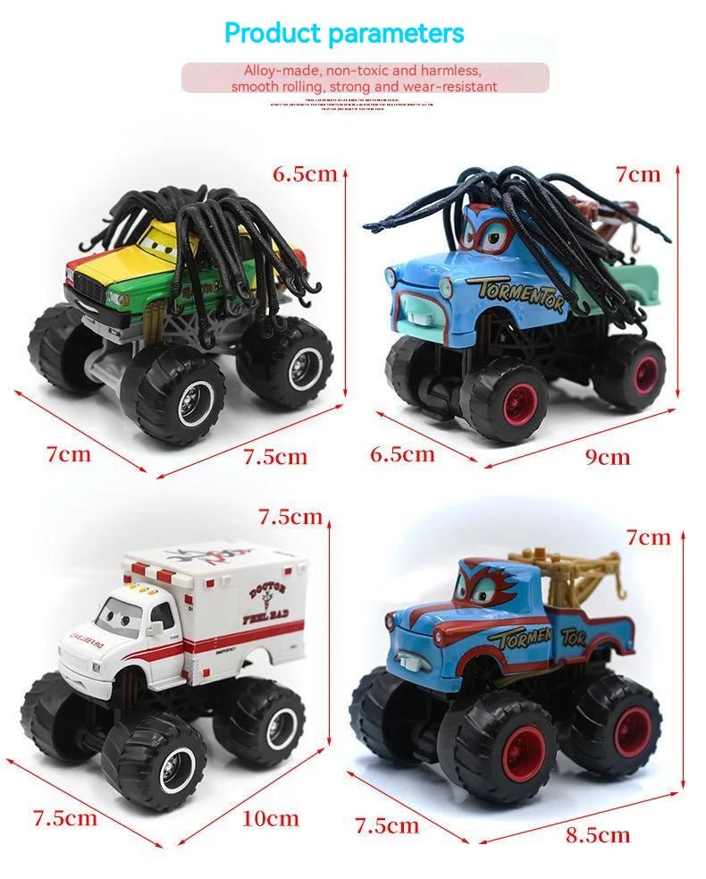 Cars 2 Lightning McQueen Racing Series Metal Alloy Vehicle - itzy bitsy