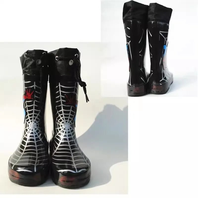 Cartoon Kids Non - Slip Spider - Man Rain Boots - itzy bitsy