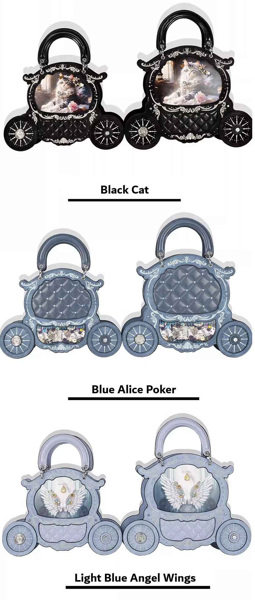 The Fairy Carriage Handbag/Crossbody Bag