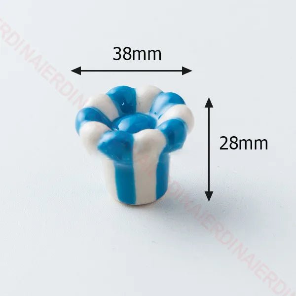 Ceramic Children's Cabinet Handles - Single Hole - itzy bitsy