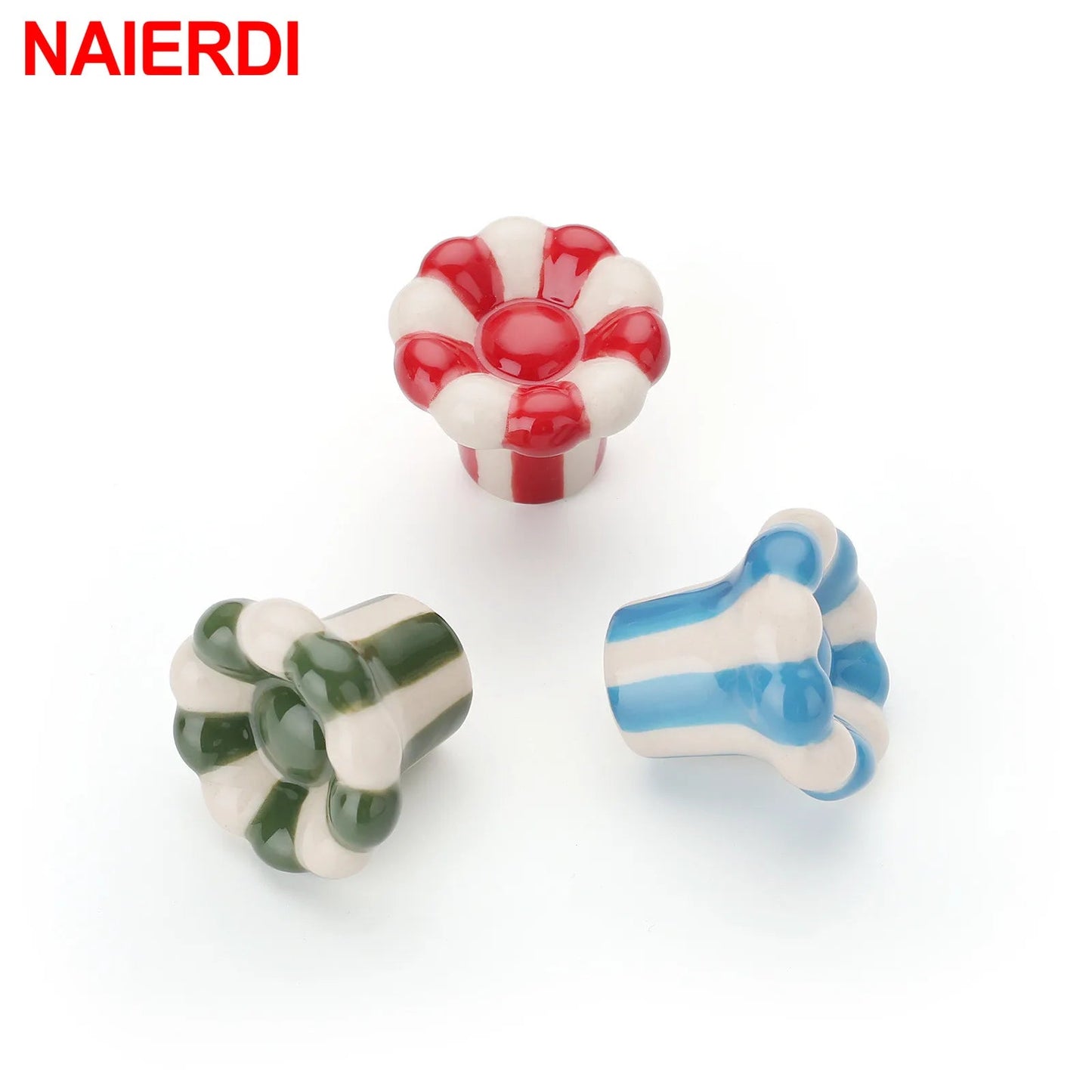 Ceramic Children's Cabinet Handles - Single Hole - itzy bitsy