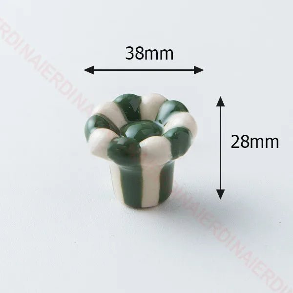 Ceramic Children's Cabinet Handles - Single Hole - itzy bitsy