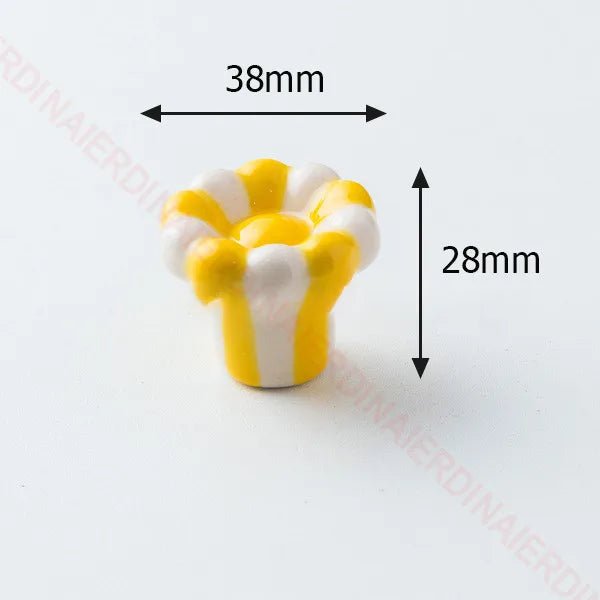 Ceramic Children's Cabinet Handles - Single Hole - itzy bitsy