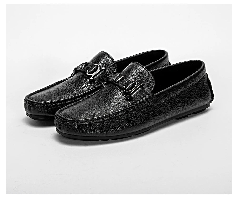 CH 2024 Men's New Cow Leather Comfortable Casual Dress/Business Shoes - itzy bitsy