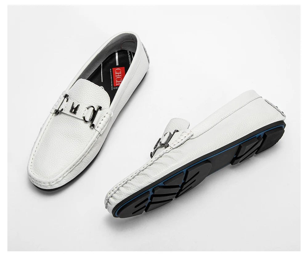 CH 2024 Men's New Cow Leather Comfortable Casual Dress/Business Shoes - itzy bitsy