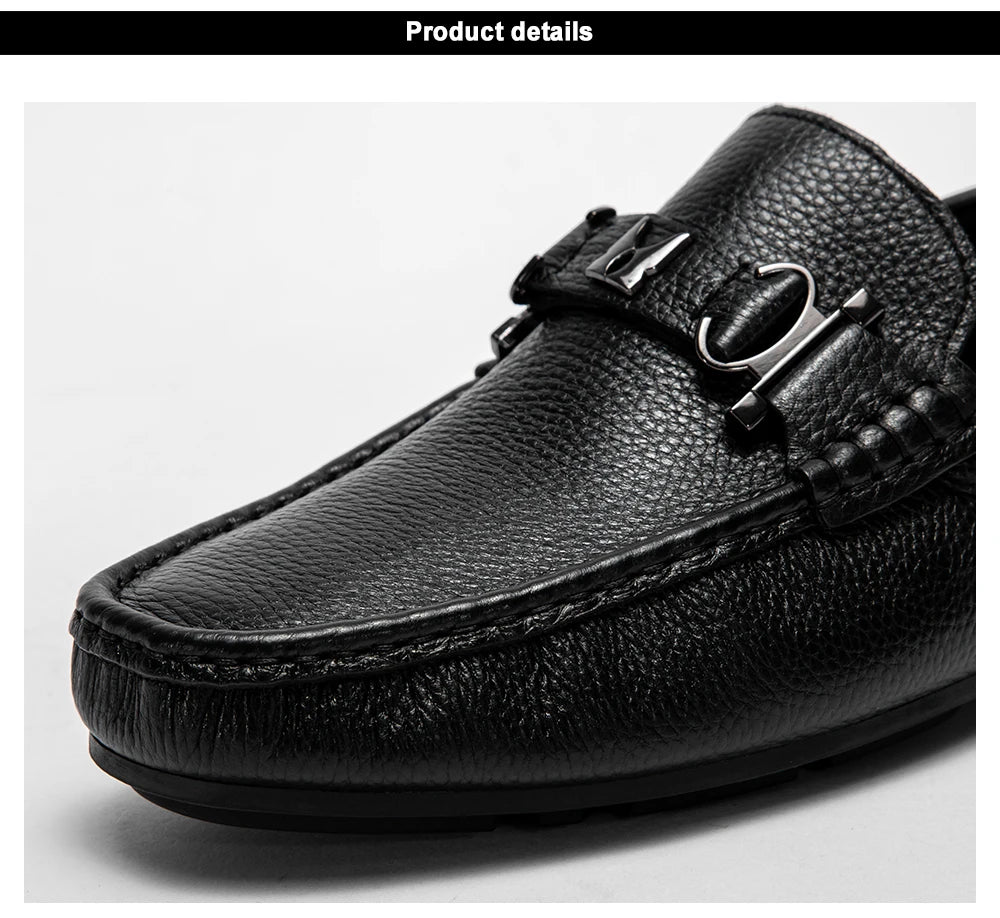 CH 2024 Men's New Cow Leather Comfortable Casual Dress/Business Shoes - itzy bitsy