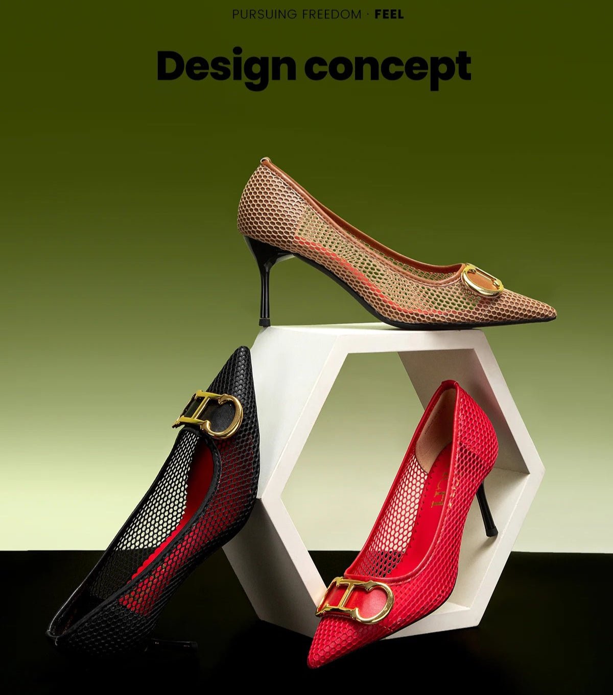 CH 2025 Edition Hollow Business /Evening High Heels Shoes - itzy bitsy