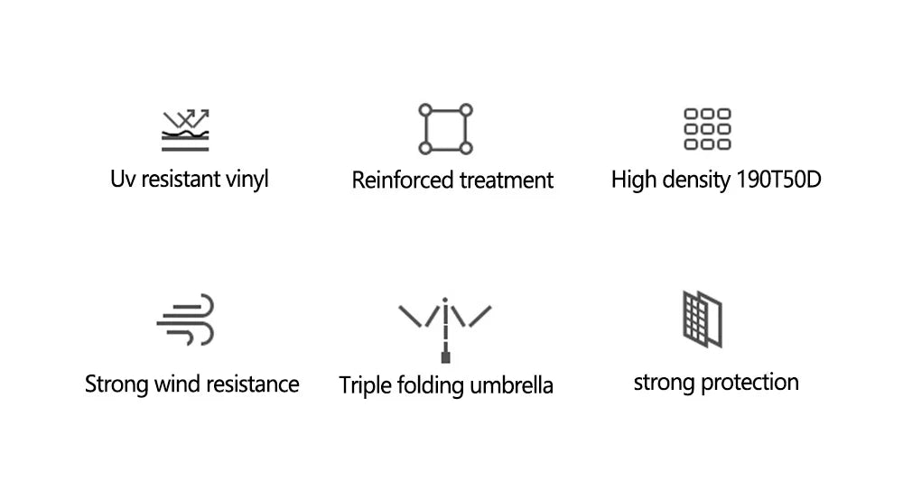 CH Alphabet Print Design Simple Style Umbrella - itzy bitsy