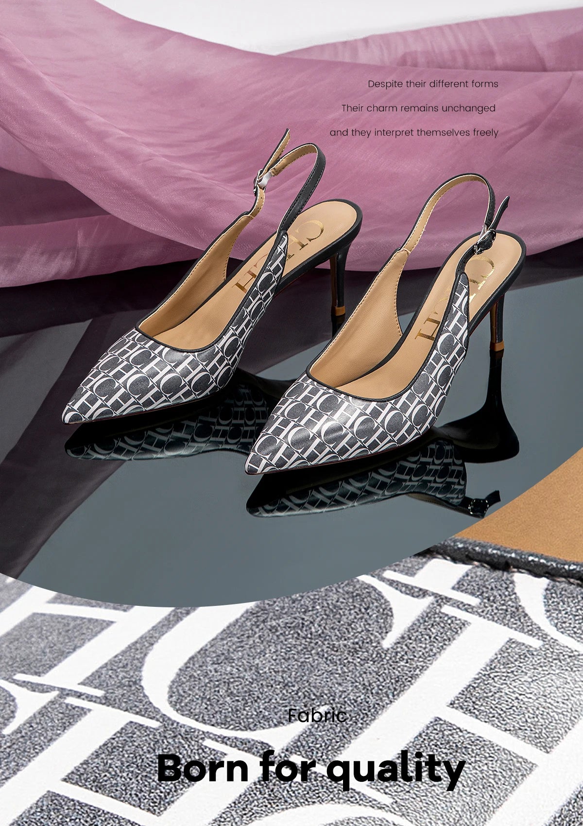 CH Ankle Strap Heeled Dress Shoes - itzy bitsy