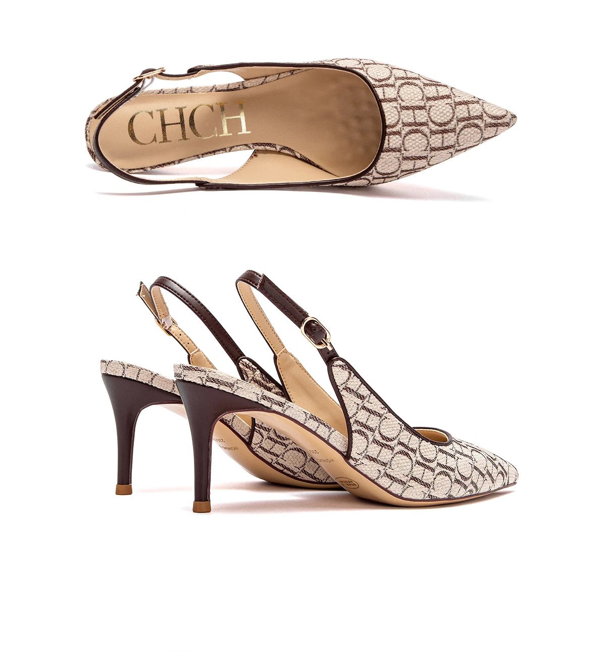 CH Ankle Strap Heeled Dress Shoes - itzy bitsy