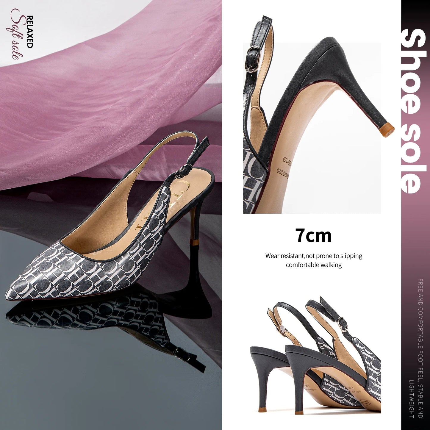 CH Ankle Strap Heeled Dress Shoes - itzy bitsy