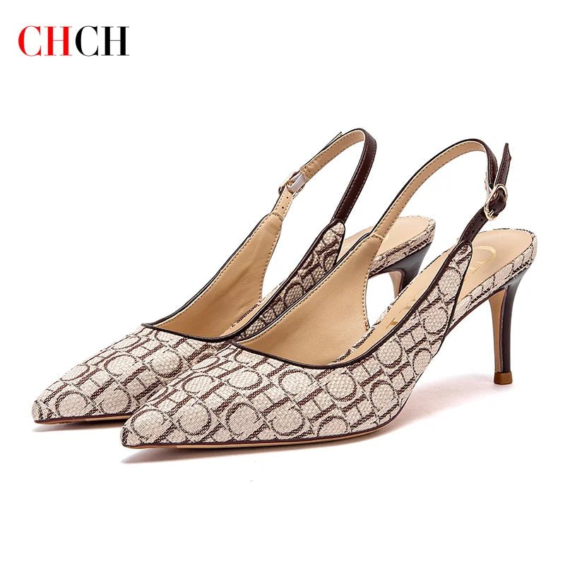 CH Ankle Strap Heeled Dress Shoes - itzy bitsy