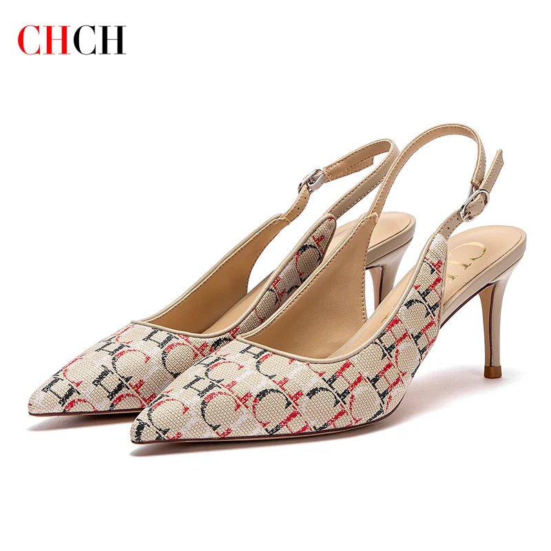 CH Ankle Strap Heeled Dress Shoes - itzy bitsy