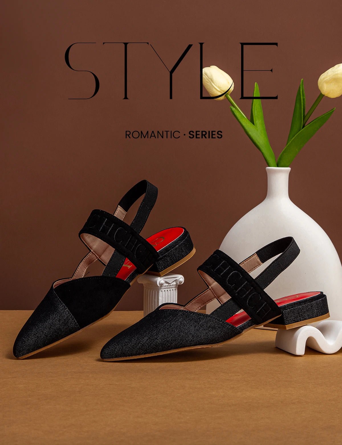 CH Basic Flat Cross Retro Flat Shoes - itzy bitsy