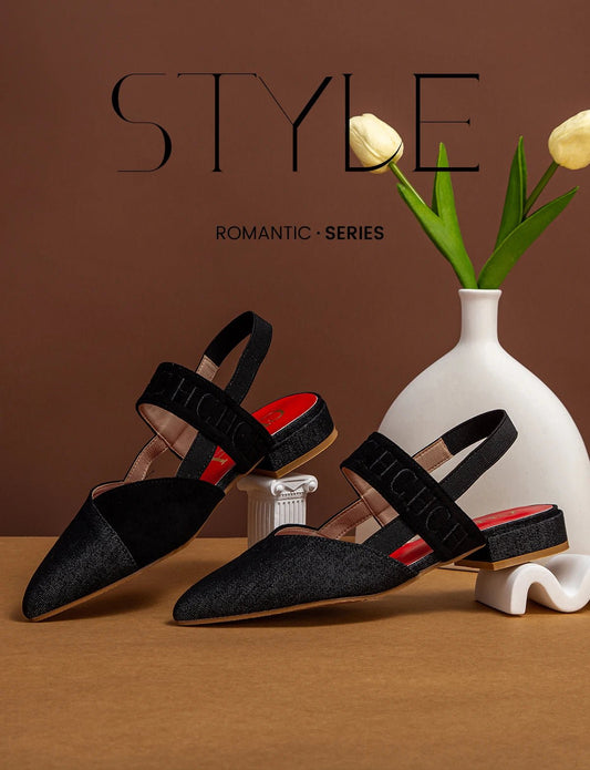 CH Basic Flat Cross Retro Flat Shoes - itzy bitsy