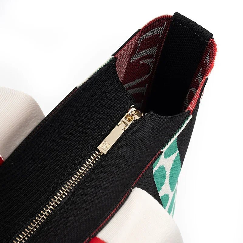 CH Casual Stripe Splicing Trend Shoulder Bag - itzy bitsy