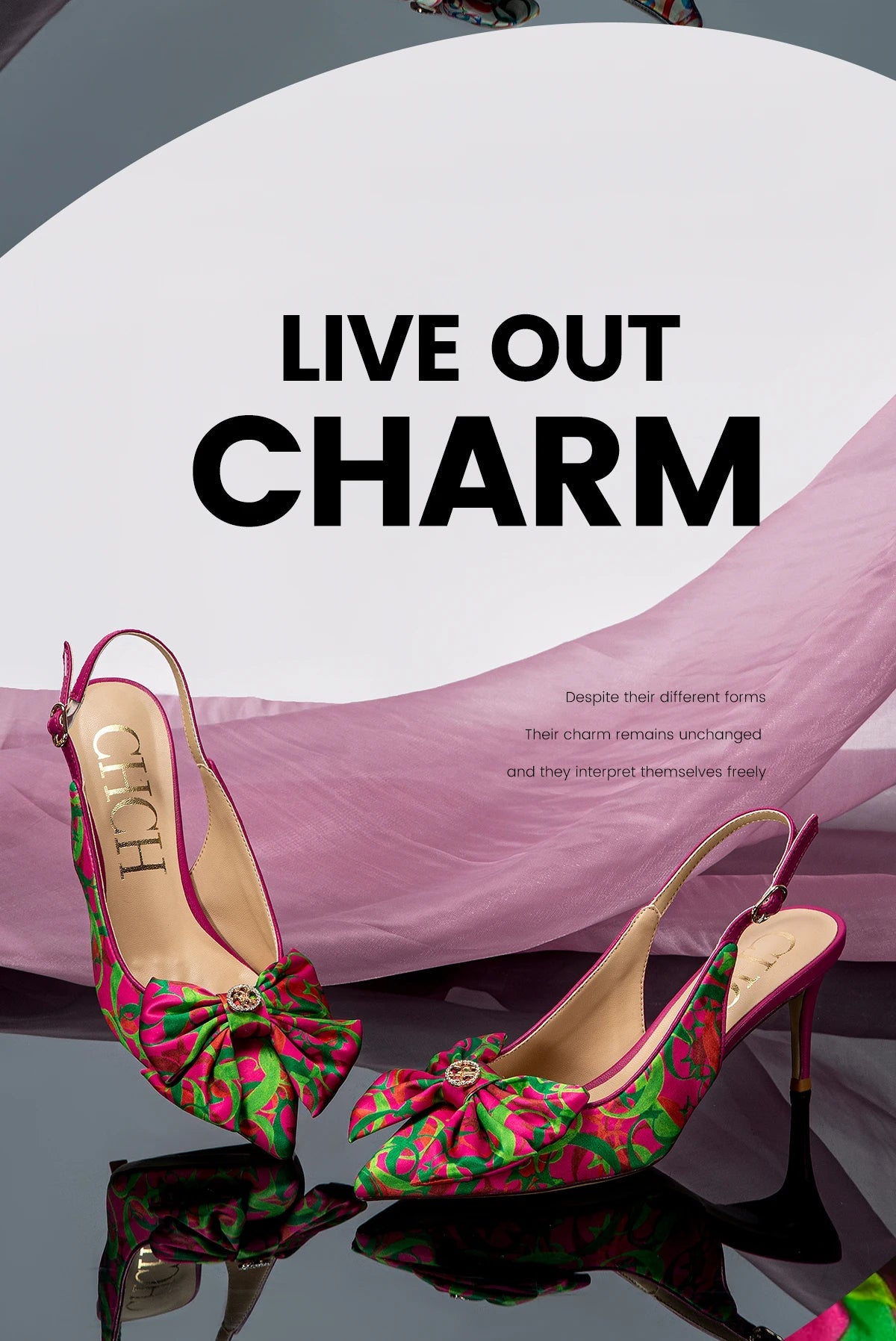 CH Elegant Bow Pointed Sandals - itzy bitsy