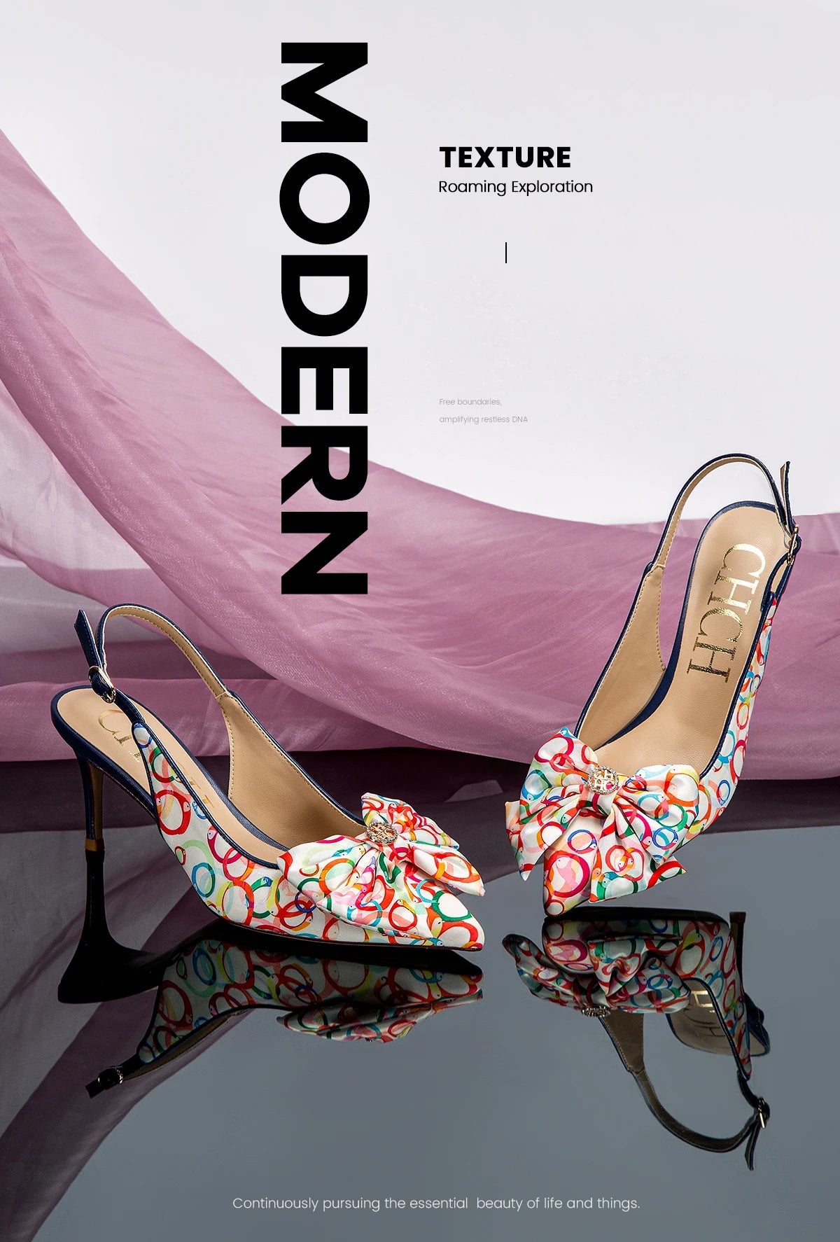 CH Elegant Bow Pointed Sandals - itzy bitsy