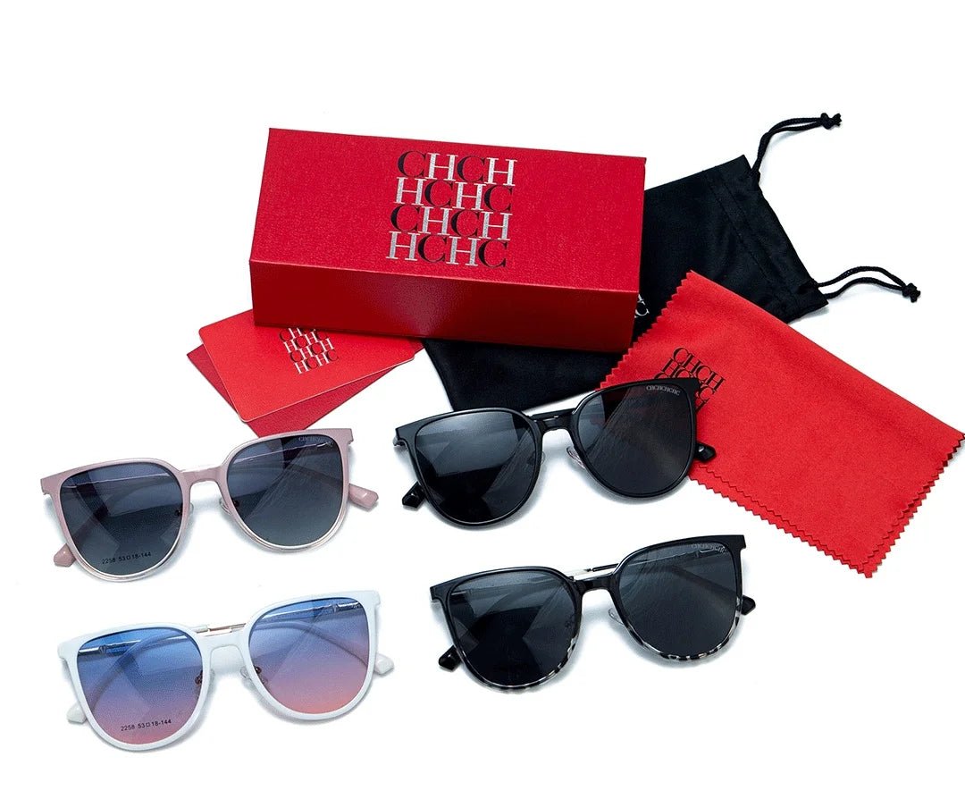 CH Elegant Large Frame Sunglasses - itzy bitsy