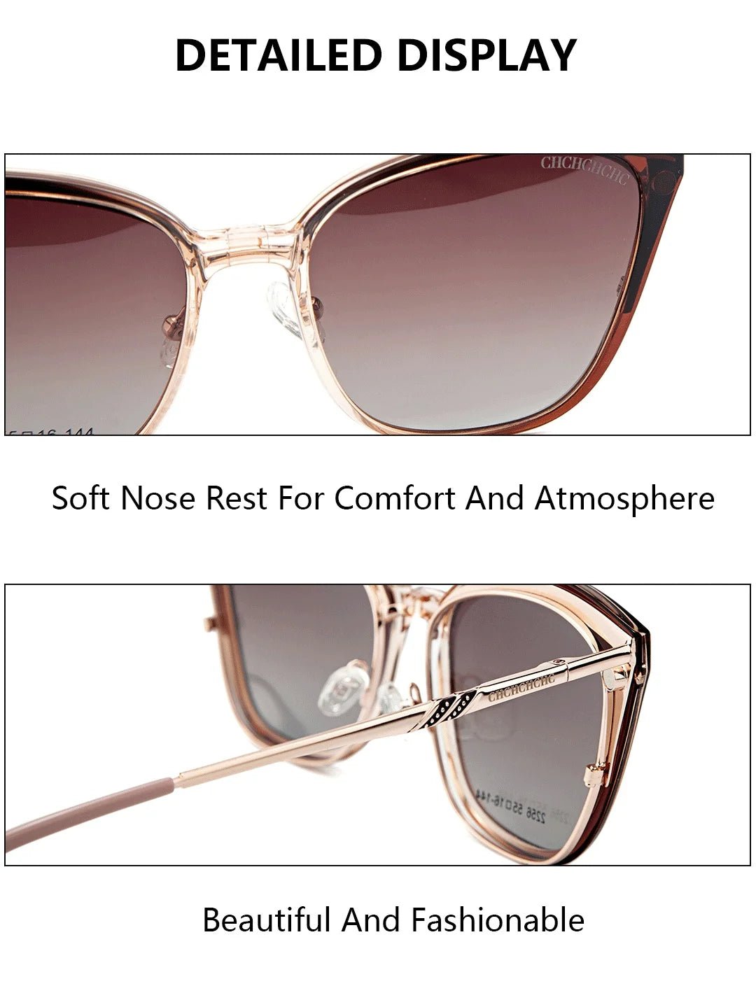 CH Ladies Gradient Luxury Sunglasses - itzy bitsy