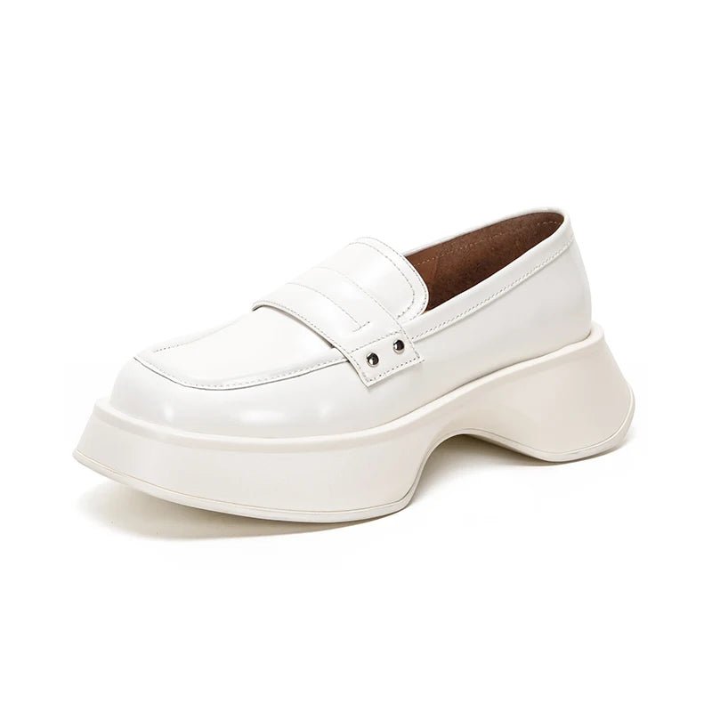 CH Leather Thick Soled Formal Business Shoes - itzy bitsy