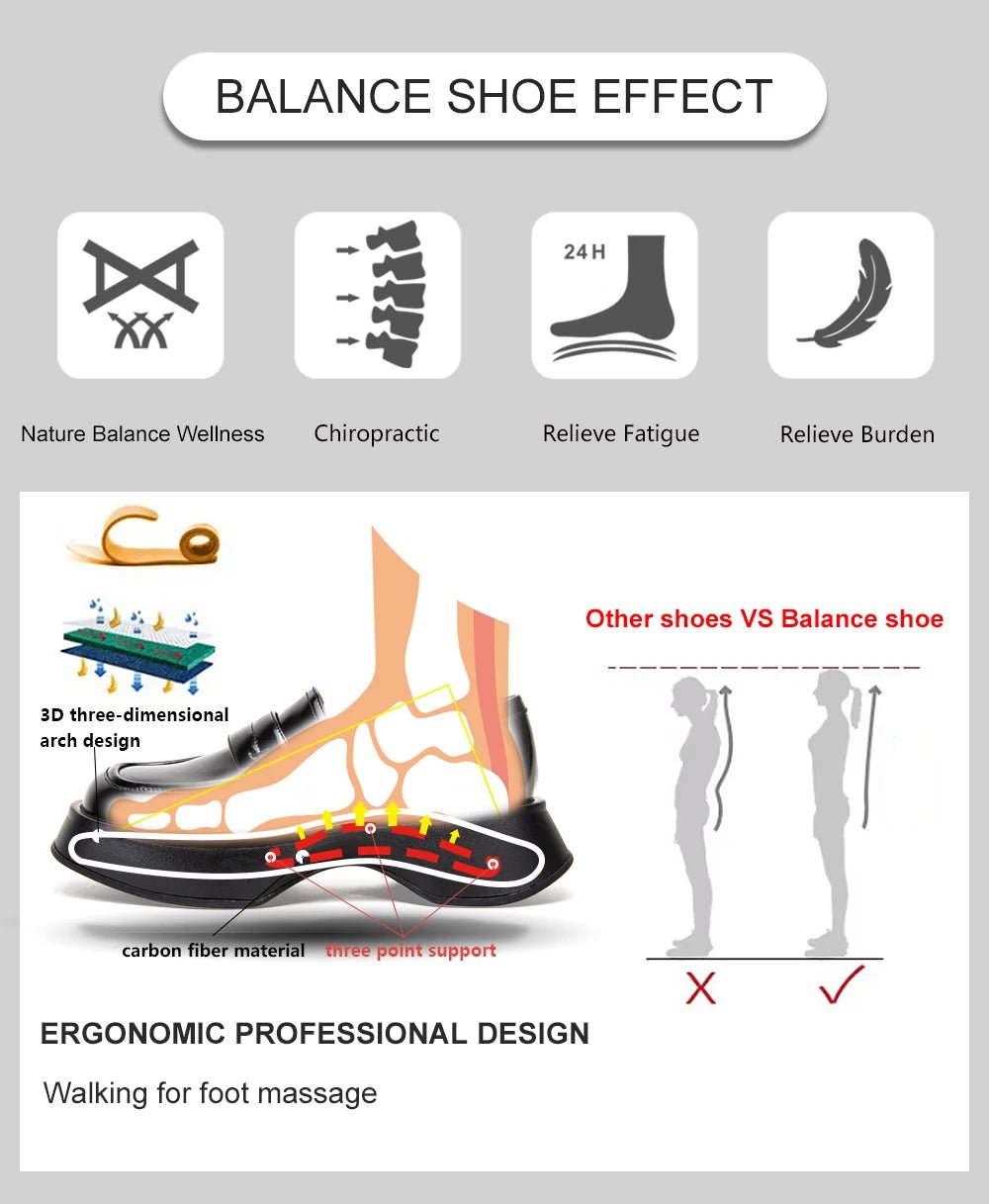 CH Leather Thick Soled Formal Business Shoes - itzy bitsy