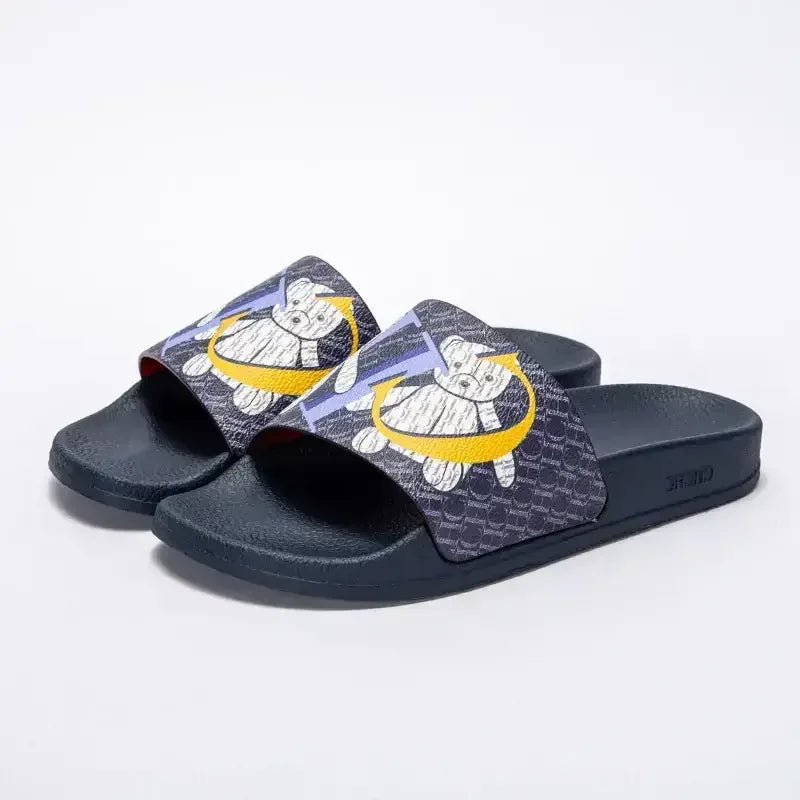 CH Luxury Classic Letter Printed Women's Flip Flops - itzy bitsy