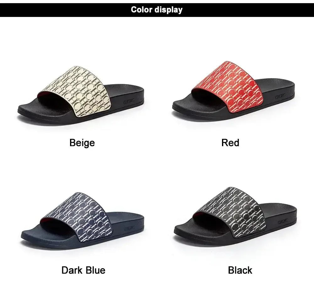 CH Luxury Classic Letter Printed Women's Flip Flops - itzy bitsy
