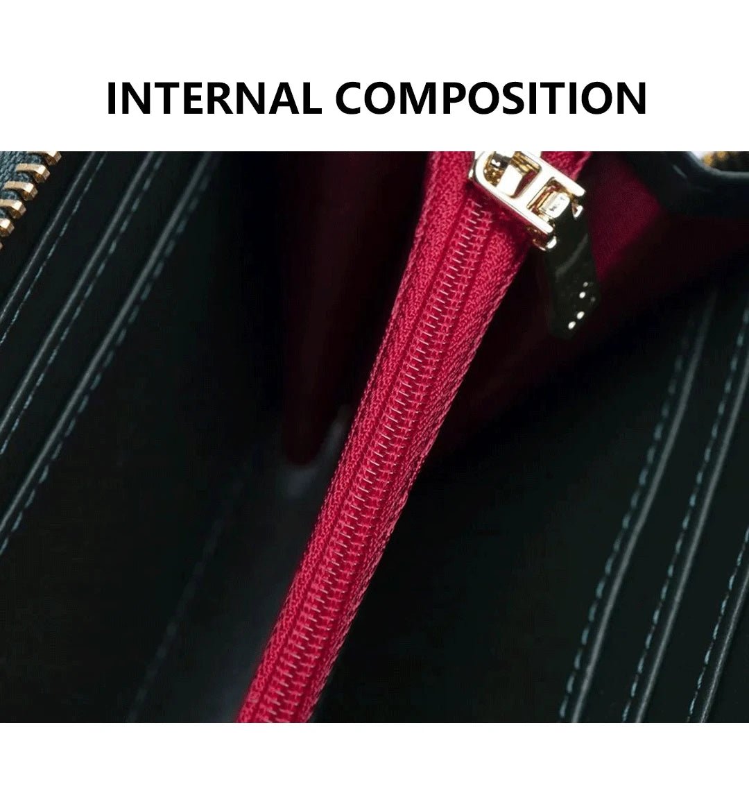 CH Luxury Vintage Folding Monogrammed Design Wallet - itzy bitsy