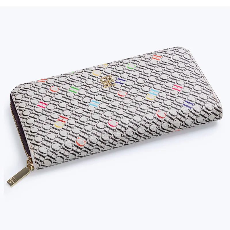 CH Luxury Vintage Folding Monogrammed Design Wallet - itzy bitsy
