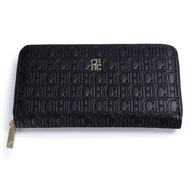 CH Luxury Vintage Folding Monogrammed Design Wallet - itzy bitsy