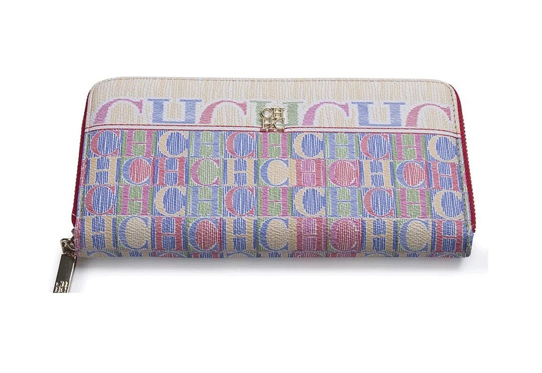 CH Luxury Vintage Folding Monogrammed Design Wallet - itzy bitsy