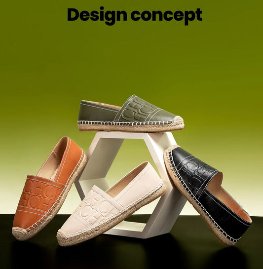 CH New Anti slip Hemp Bottom Flat Casual Shoes - itzy bitsy