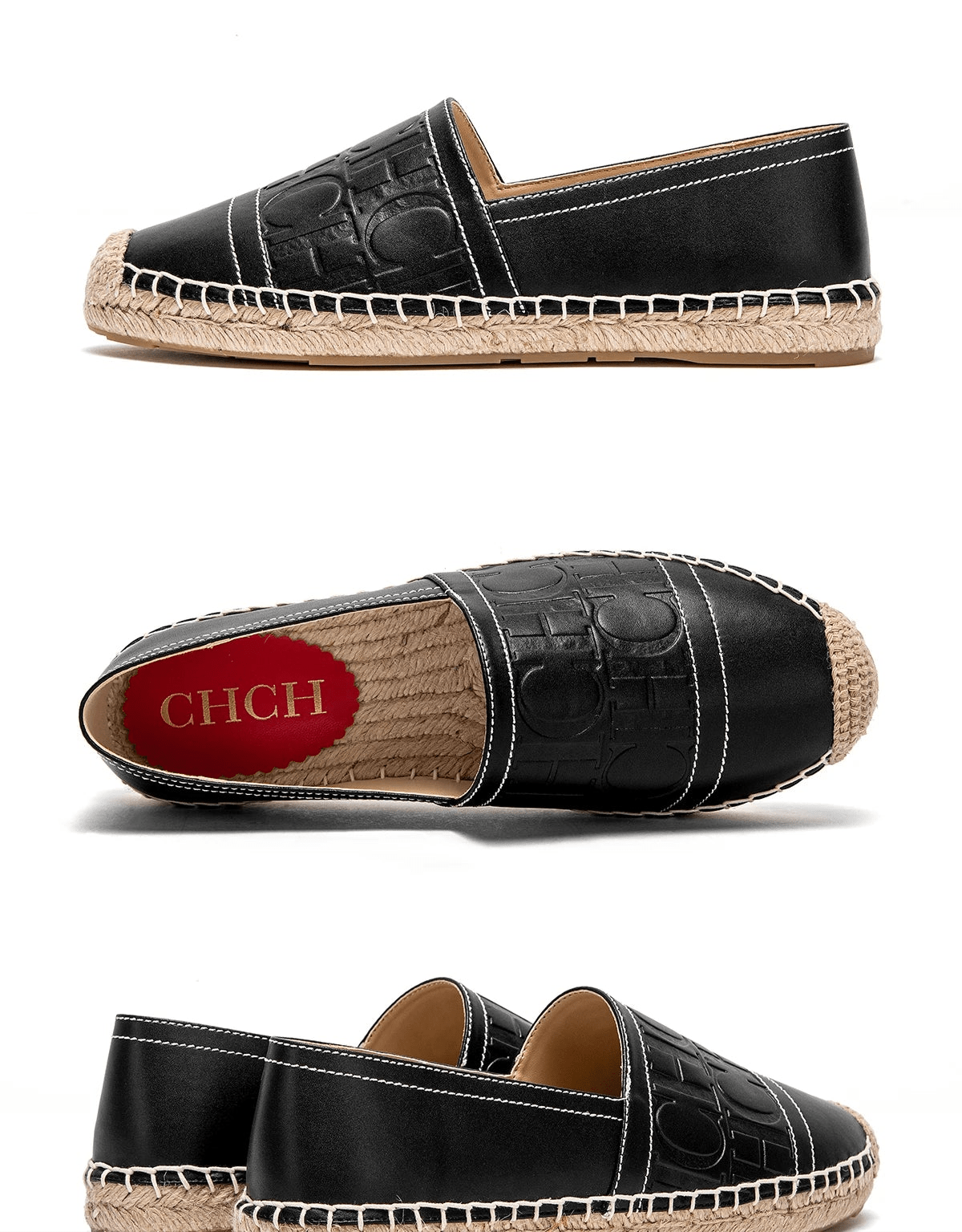 CH New Anti slip Hemp Bottom Flat Casual Shoes - itzy bitsy