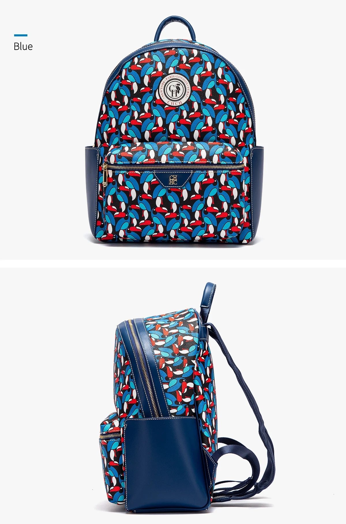 CH New Exquisite Large Capacity Internal Compartment Pocket Backpack - itzy bitsy