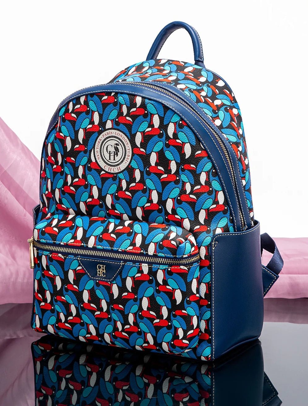 CH New Exquisite Large Capacity Internal Compartment Pocket Backpack - itzy bitsy