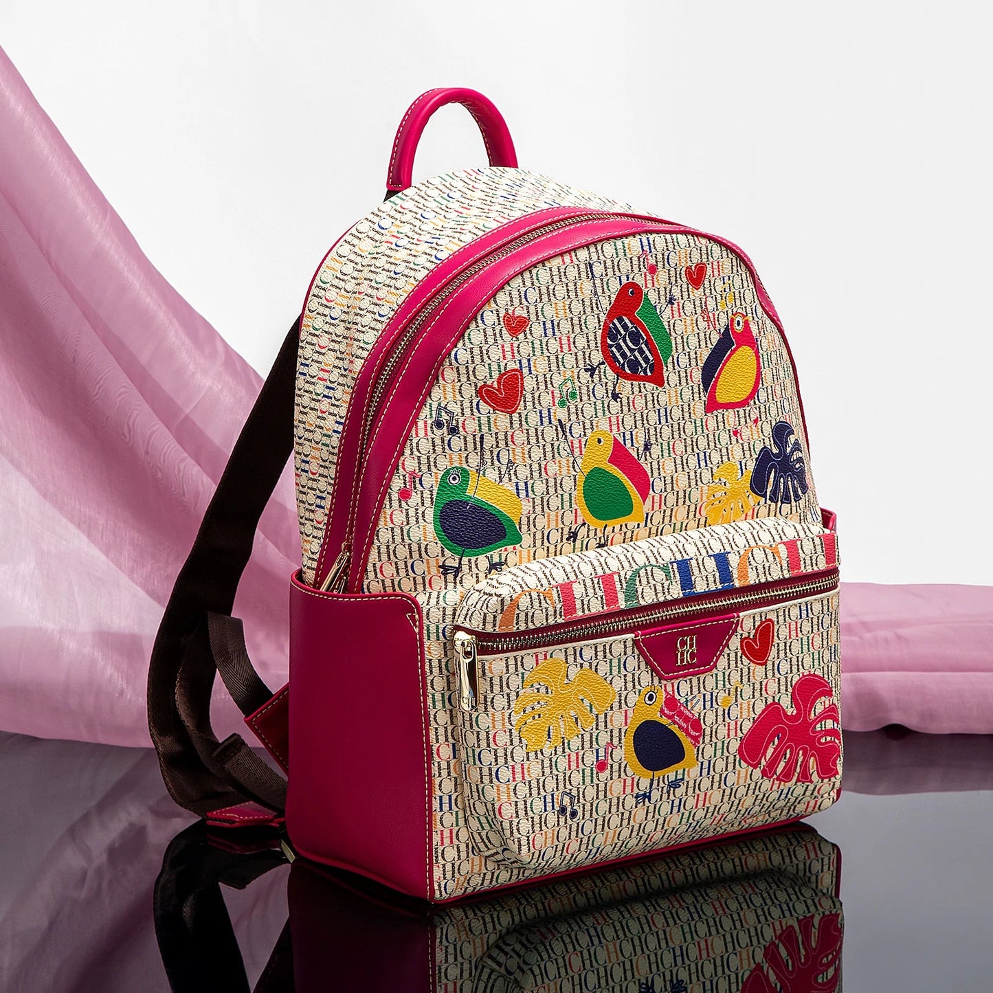 CH New Exquisite Large Capacity Internal Compartment Pocket Backpack - itzy bitsy