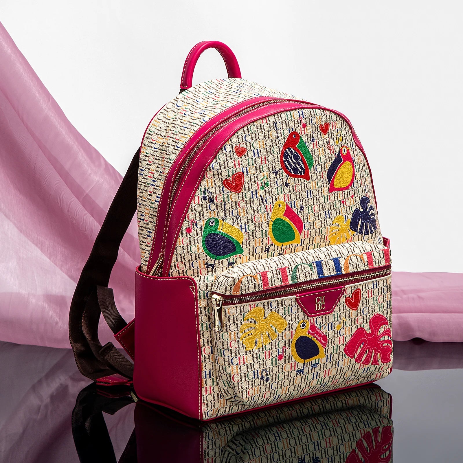 CH New Exquisite Large Capacity Internal Compartment Pocket Backpack - itzy bitsy