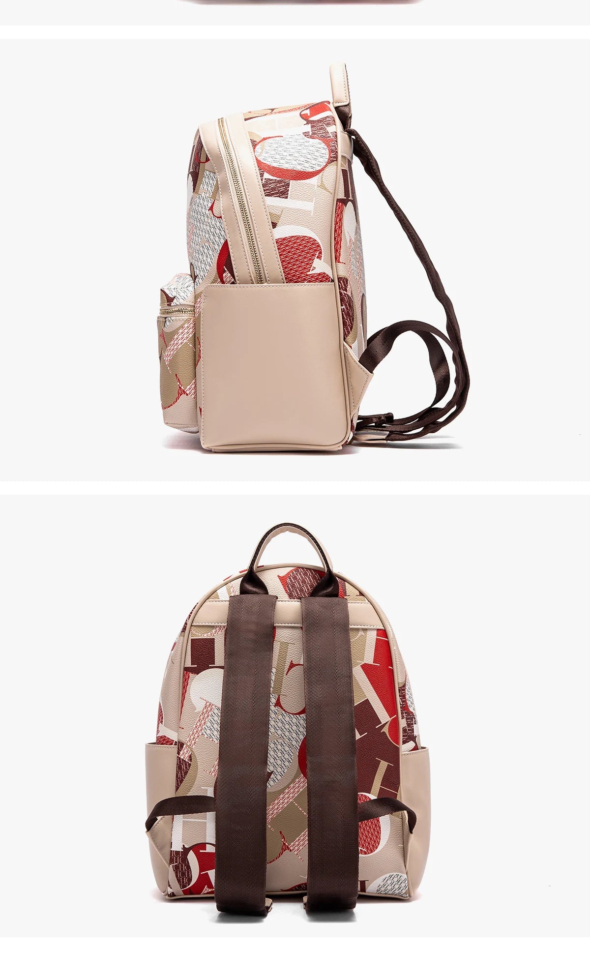 CH New Exquisite Large Capacity Internal Compartment Pocket Backpack - itzy bitsy