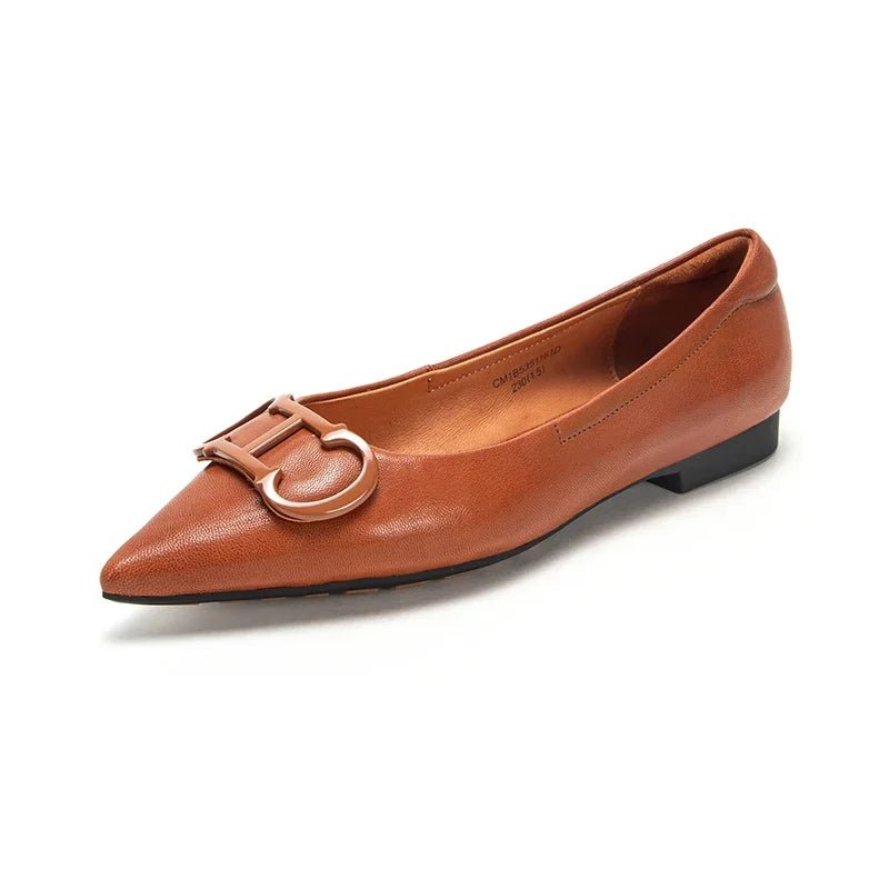 CH Pure Simple Women's Pointed Toe Flat Shoes - itzy bitsy