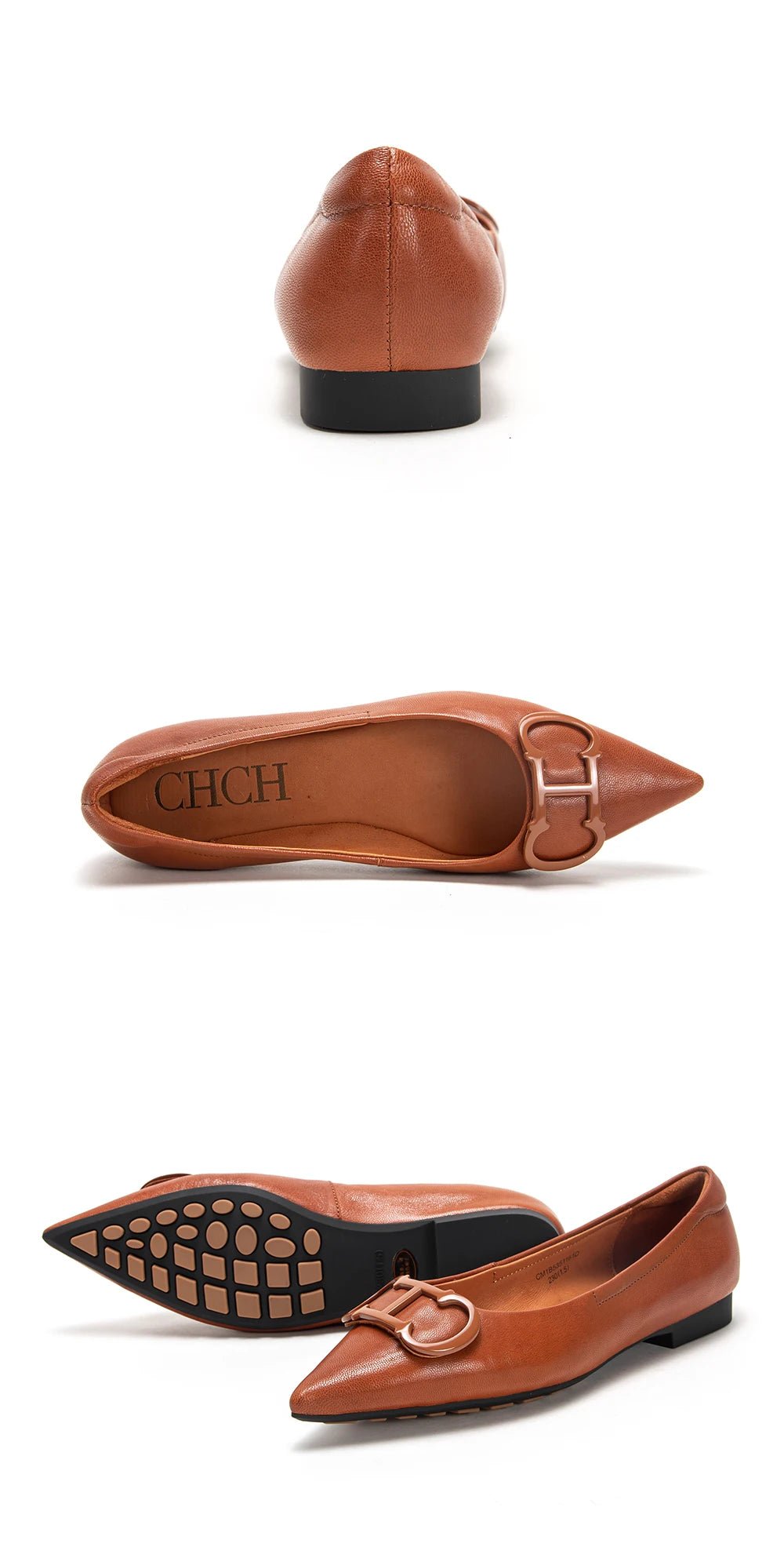 CH Pure Simple Women's Pointed Toe Flat Shoes - itzy bitsy