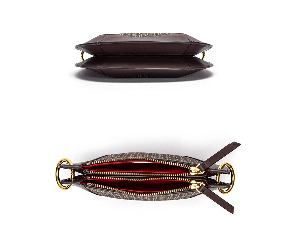 CH Saddle Splicing Design Single Shoulder Bag - itzy bitsy