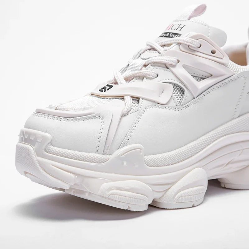 CH Tennis Thick Sole Elevated Women's Shoes - Lightweight - itzy bitsy