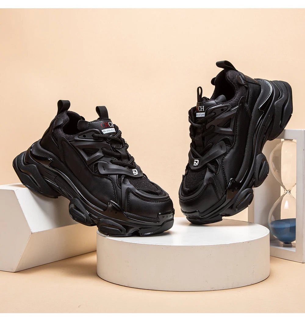 CH Tennis Thick Sole Elevated Women's Shoes - Lightweight - itzy bitsy