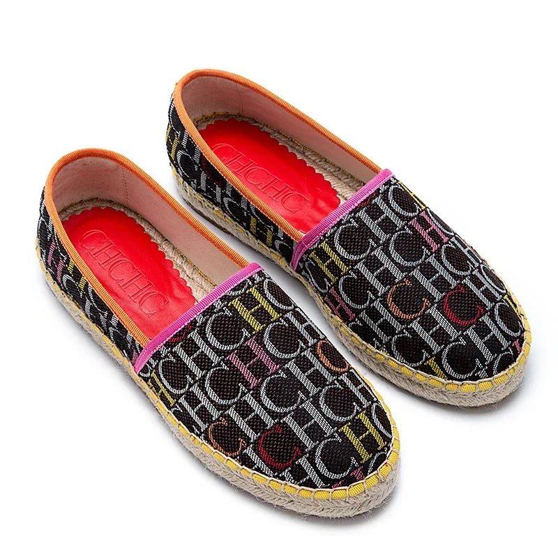 CH Thick Bottom Letter Side Fashion Shoes - itzy bitsy