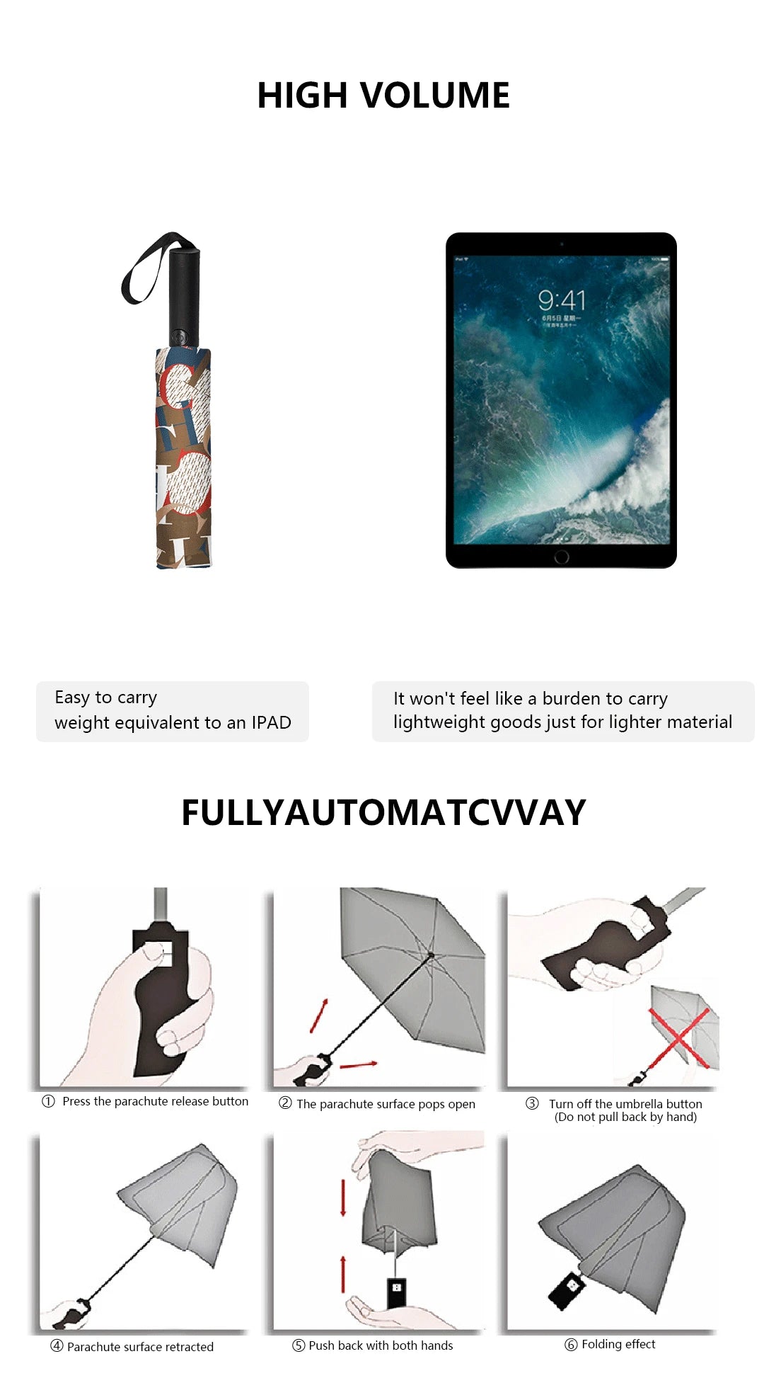 CH Vintage Print Umbrella - itzy bitsy