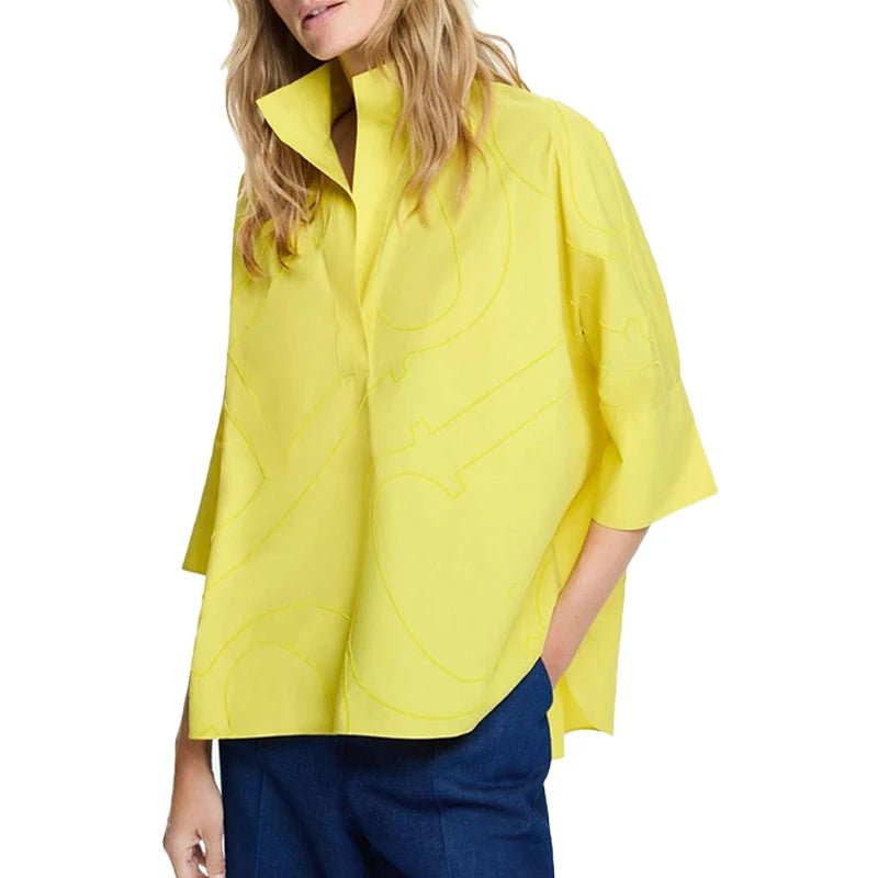 CH Women's 3/4 Mid Sleeved Casual Summer Top - itzy bitsy