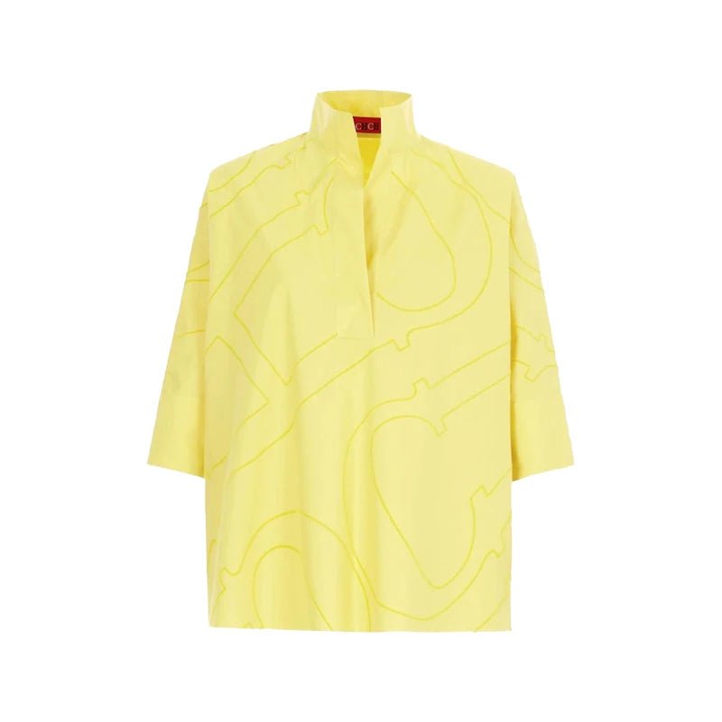 CH Women's 3/4 Mid Sleeved Casual Summer Top - itzy bitsy